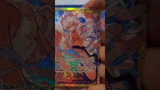 One Piece TCG Pack Opening PRB01 The Best Nr 6 Ruffy Gear 5 Secret Rare [upl. by Ennaesor]