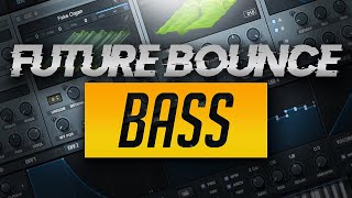 How To Make Future Bounce Bass in SERUM Sound Design Tutorial  Free Preset Download [upl. by Aggie259]