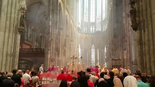 Großer Gott wir loben Dich  Holy God we praise Thy name Te Deum  Kölner Dom 2018 [upl. by Eedya]