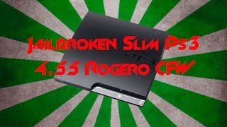 JAILBROKEN SLIM PS3 120GB 455 Rogero SOLD [upl. by Hanson]