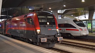 Züge Wien Hbf ● SOMMER 2018 [upl. by Bear]