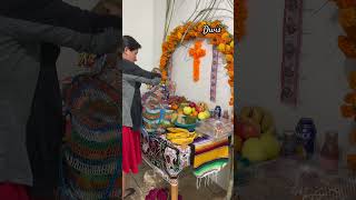 Todo lo que hay en el altar se puede comer costumbresytradiciones tradicionesmexicanas [upl. by Shena363]