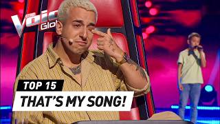 Coaches get SURPRISED by their OWN SONGS on The Voice Blind Auditions [upl. by Mcleod]