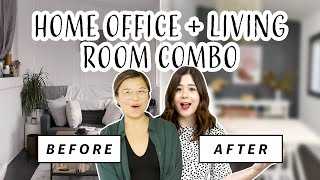 Home Office Makeover  Massive Rental LiveWork Transformation [upl. by Aeduj714]