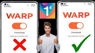 How To Fix 1111 vpn not connecting  1111 vpn connection problem  cloudflare warp not connecting [upl. by Suissac263]