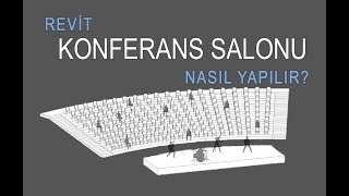 Revit Konferans Salonu Nasıl Yapılır [upl. by Neerak283]