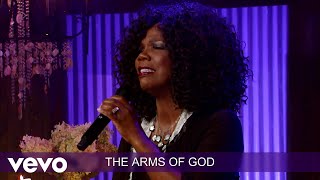 Lynda Randle  Sheltered In The Arms Of God Lyric Video  Live [upl. by Sudnor771]