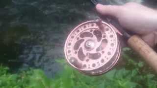 Centrepin Cyprinus Monarch Trotting reel Review [upl. by Larrad]