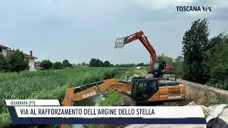 20240723 QUARRATA PT  VIA AL RAFFORZAMENTO DELLARGINE DELLO STELLA [upl. by Nodnil561]