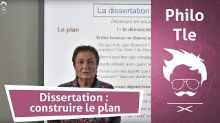 Philosophie  Terminale  Dissertation  construire le plan [upl. by Eniamor]