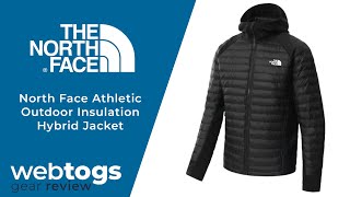 The North Face Athletic Outdoor Hybrid Insulated Jacket  Gear Review  webtogs [upl. by Hgierb]