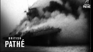 Sinking Of Us Aircraft Carrier Lexington 1942 [upl. by Gefell213]