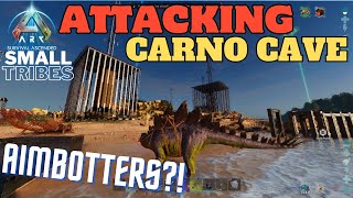 Attacking Carno Cave They Hire An Aimbotter To Stop UsArk AscendedSmall Tribesep17 [upl. by Ervin]