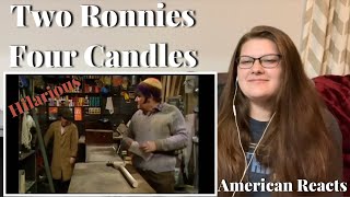 The Two Ronnies and Four Candles American Reaction  HILARIOUS [upl. by Aizahs323]