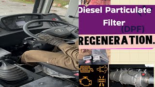 Diesel Particulate Filter DPF regeneration [upl. by Nnahtur]