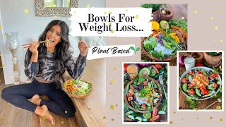 My Favorite Bowls For Weight Loss  Plant Based  Starch Solution [upl. by Jemma]