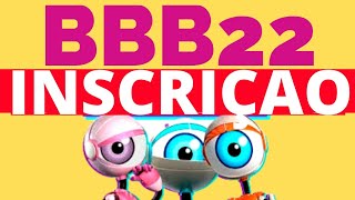 Como se inscrever no bbb 2022 [upl. by Brittain]