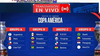 Grupos y Calendario de la Copa America 2024 [upl. by Odlabso788]