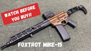 Must watch before you buy the Foxtrot Mike 15 [upl. by Arihs509]