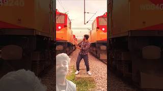 SpendingADayOnRailwayTracksSujalThakralshortsytshortsyoutubeshortsytfunnytrain [upl. by Aztirak]