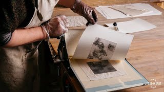 Intaglio Printing  In The Studio  Jacksons Art [upl. by Castorina]