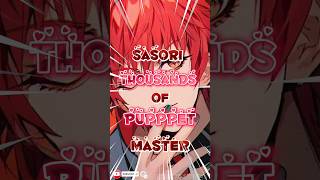 Sasori Puppet Master 🔥shorts [upl. by Malvin]