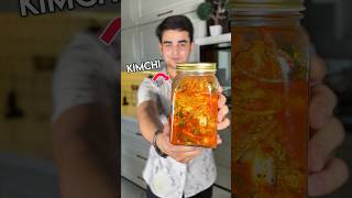 Homemade KIMCHI 😍 easy recipe shorts [upl. by Asirak]