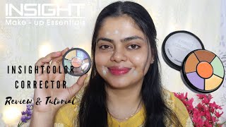 INSIGHT Color Corrector  How to Use  For Beginners  Review  Indian Skin  Meenakshi Pujari [upl. by Kizzee]