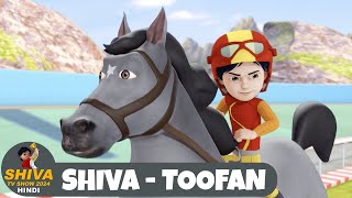 ShivaToofan  Shiva  शिवा  Full Episode 35  Funny Action Cartoon  Shiva TV Show 2024 Hindi [upl. by Ahsiele]