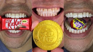 The Most Satisfying Chocolate and Candy ASMR 🙄 long satisfying compilation [upl. by Elianore]