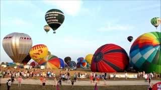 Record du monde denvol de montgolfières LMAB 2013  Juillet 2013 [upl. by Hale497]