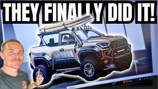 NEW 4Runner w Removable Roof Official TRD Surf Concept amp Land Cruiser Truck TEASER [upl. by Ellenej]