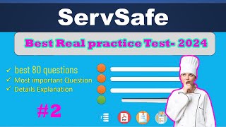 2024 ServSafe Manager Practice Test  best 80 Questions 2 [upl. by Dorina]