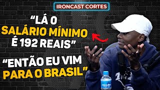 BAPTISTA SE EMOCIONA AO FALAR SOBRE AS DIFICULDADES DE MORAR EM ANGOLA – IRONCAST CORTES [upl. by Tenay1]