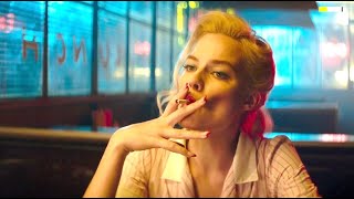 Margot Robbie smoking cigarette 🚬 [upl. by Eryt]