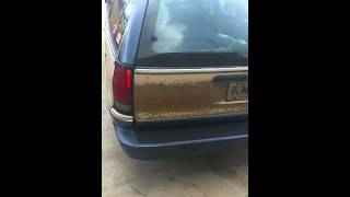 1994 Caprice Wagon exhaust Clear Image Triy Headers Summit Mufflers [upl. by Norrehc616]