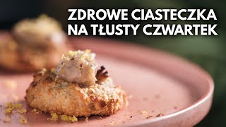 FIT CIASTECZKA na Tłusty Czwartek 🍌 Wyjątkowy przepis  WegeTuba [upl. by Serrano]