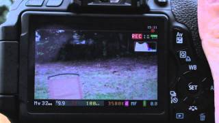 Magic Lantern Version 23 Walk Through for Canon T3I Part 2 [upl. by Aihcela544]