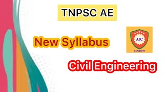 TNPSC AE 2023New SyllabusCivil EngineeringChanges [upl. by Frieder]