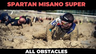 Spartan Race Misano Super 2021 Full Obstacles [upl. by Benito]