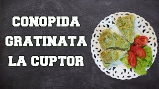 Conopidă gratinată la cuptor rețetă vegană  Bucătăria Veganharmony și Delia [upl. by Yerhpmuh813]