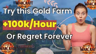 More than 100000 Gold Per Hour Goldfarm  Real Results TWW Goldmaking Guide Best Gold Farm WOW [upl. by Dunham]