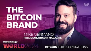 Bitcoin The 1 Open Source Brand  Mike Germano  Bitcoin for Corporations [upl. by Akcimat]