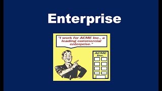 What is an Enterprise [upl. by Daffie]