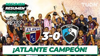 Resumen y goles  Atlante 30 Tampico Madero  Expansión 2021  Final Vuelta  TUDN [upl. by Nissie]