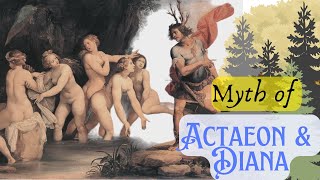 Myth of Actaeon amp Diana  Actaeon amp Artemis  What happened to Actaeon  Learn Lit Note [upl. by Noyar]