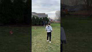 Mason makes the greatest one hand catch in football history🤯 nfl football sports shorts fyp [upl. by Sunderland]