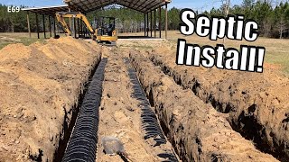 How to Install Septic Tank and Leach Field with COSTS [upl. by Nickolas320]