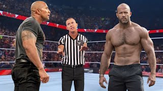 🔥Full Match  The Rock vs Jason Statham  Iron Man Match 2024  WWE Aug 6 2024 [upl. by Arod]