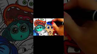 Inside Out 2 Coloring Pages  How To Color All Emotions [upl. by Bendix777]